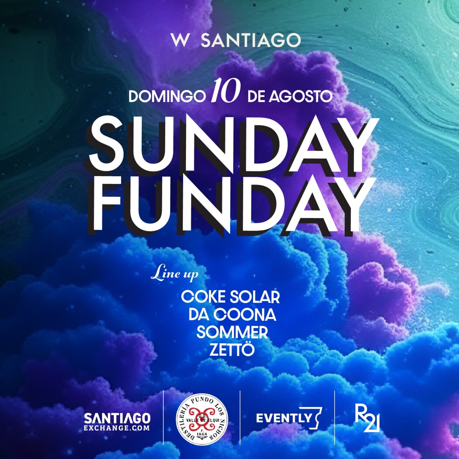 Sunday Funday 10 de Agosto image}